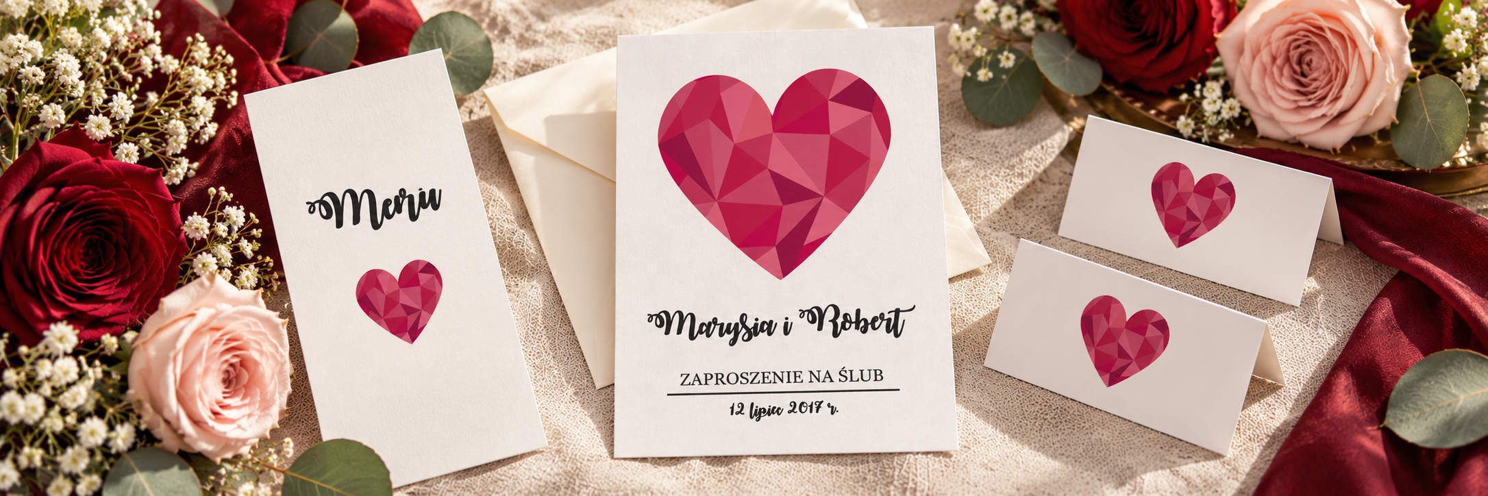 Big Love — aranżacja zaproszenia 2