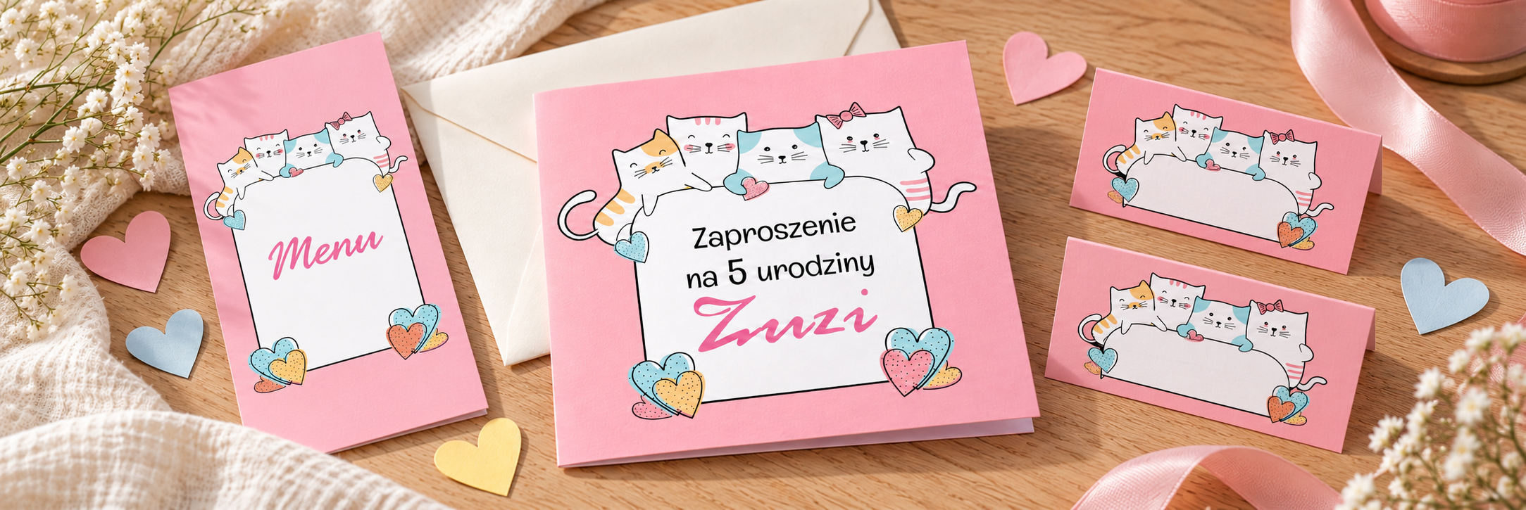 Kotki — realistyczna aranżacja 2