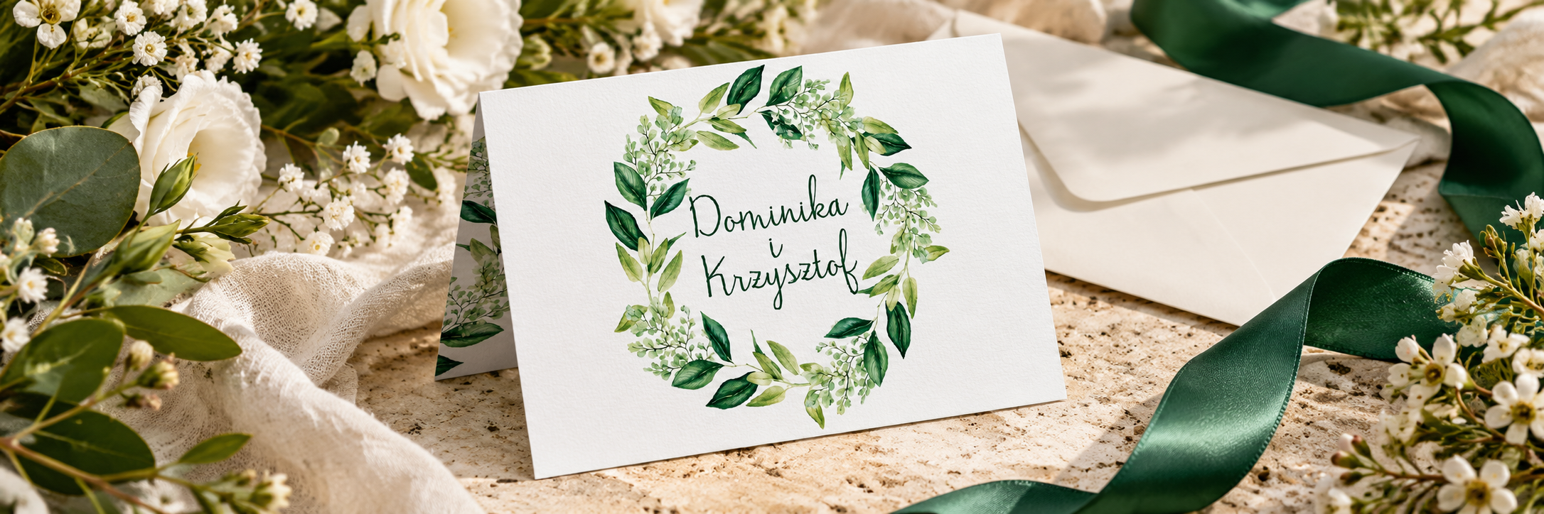 Świtezianka — aranżacja zaproszenia 1