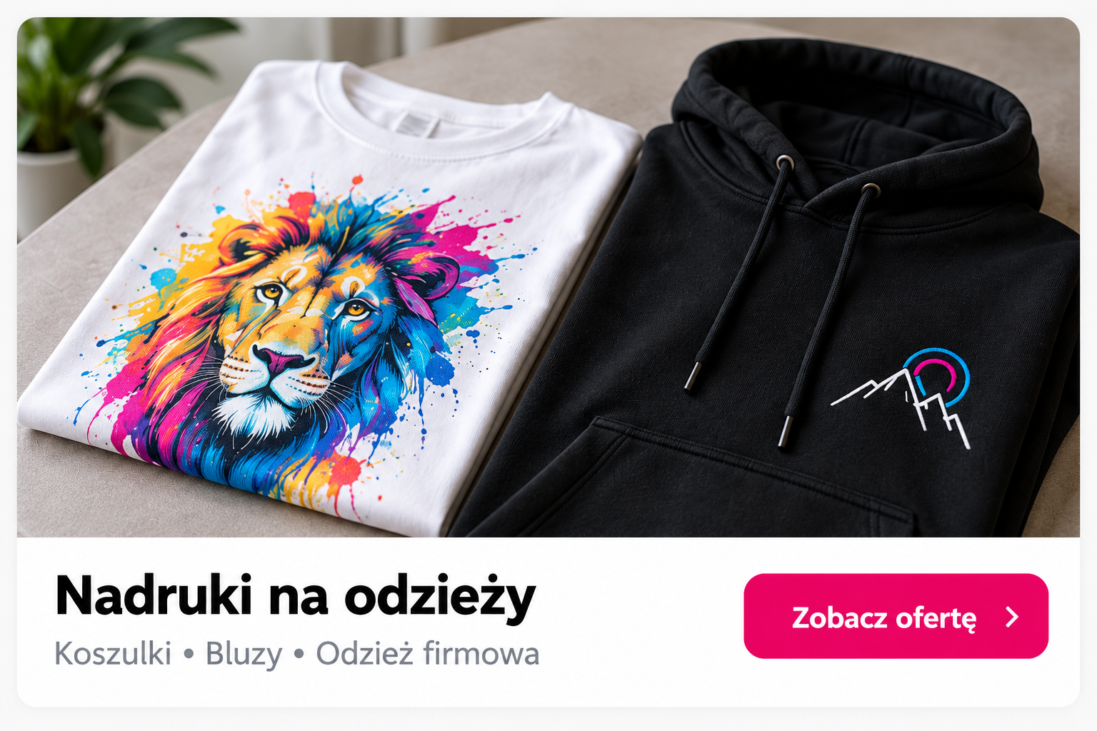 Nadruki na odzieży